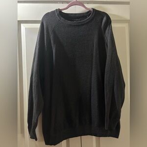 Classic Dark Gray Crewneck Sweater